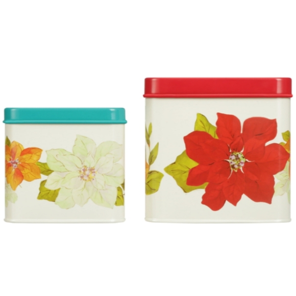 The Pioneer Woman Poinsettia 2-Piece Square Cookie Set - Picture 8 of 8